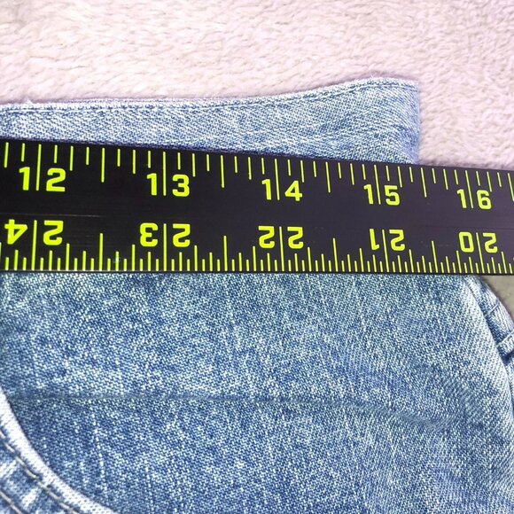 Vintage Lee Riders Women's Capri Jeans Size 14M High Rise Sequined Cropped Casua - Picture 4 of 15